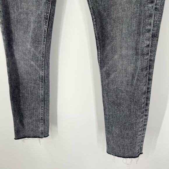 Rag & Bone Cate Mid-Rise Ankle Skinny Jeans in Black Sage - Picture 4 of 8